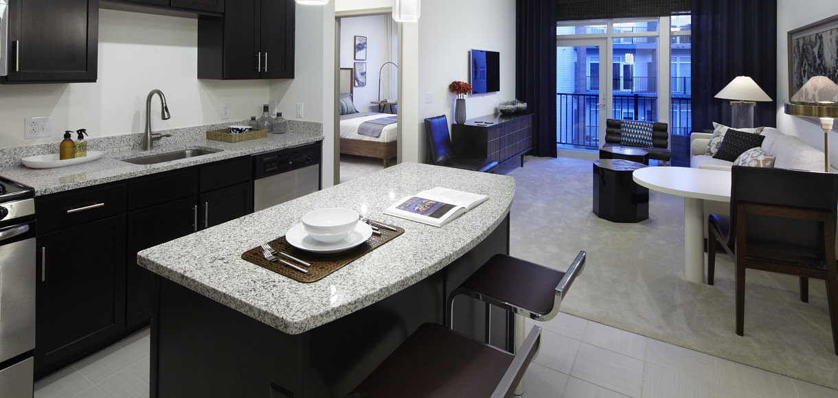 Spacious, open entertaining area