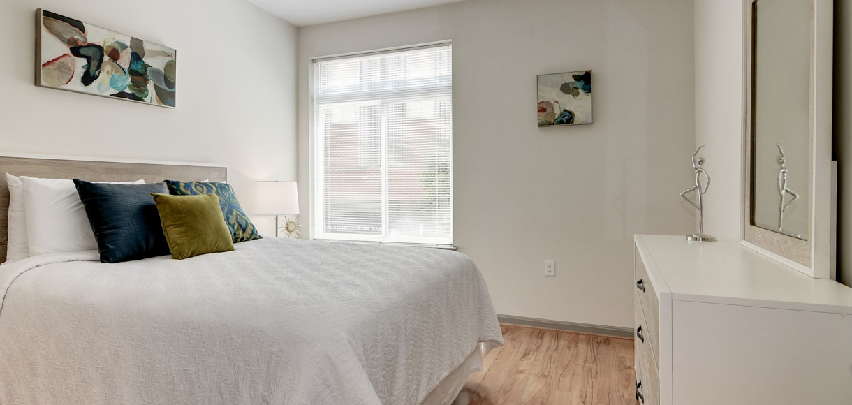 Select bedrooms with hardwood floors available*