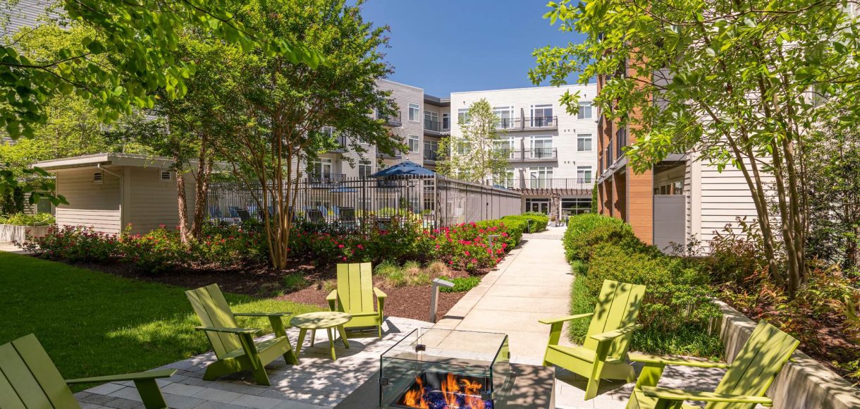 Sit by the fire with friends