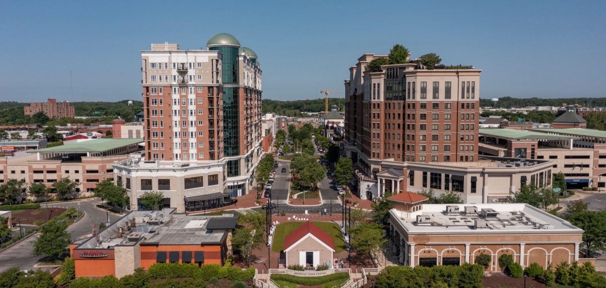Annapolis Town Center Birds eye View