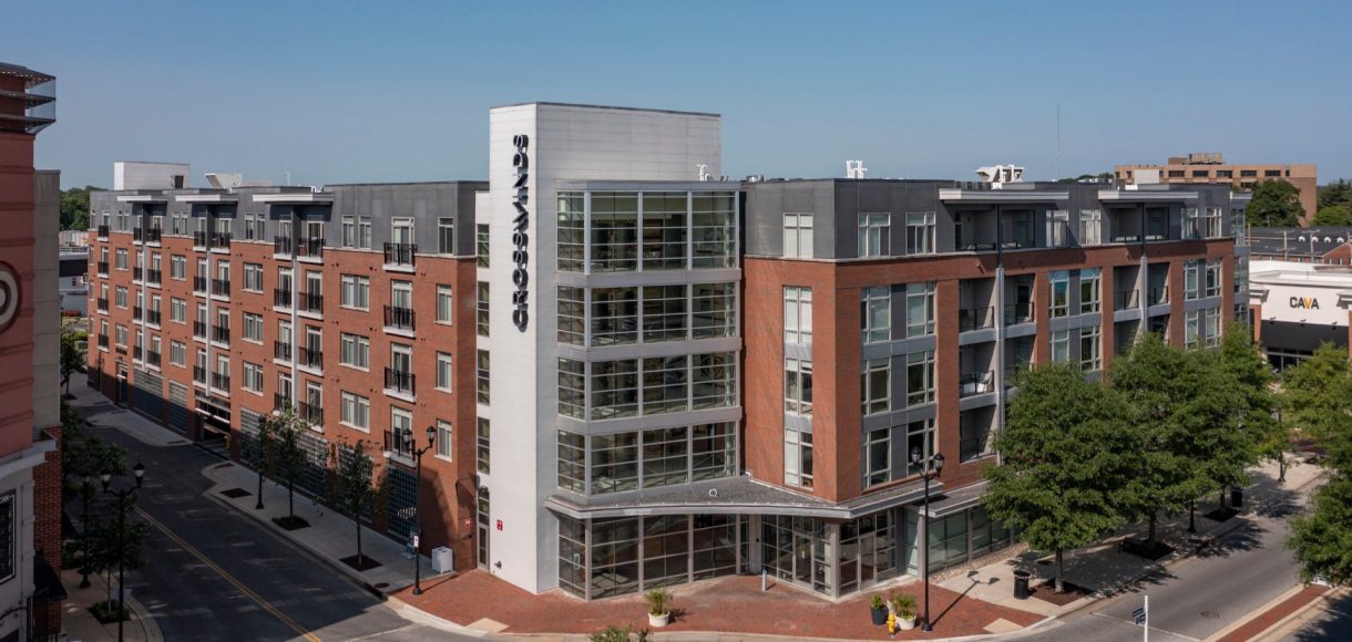 Birds eye view of Crosswinds