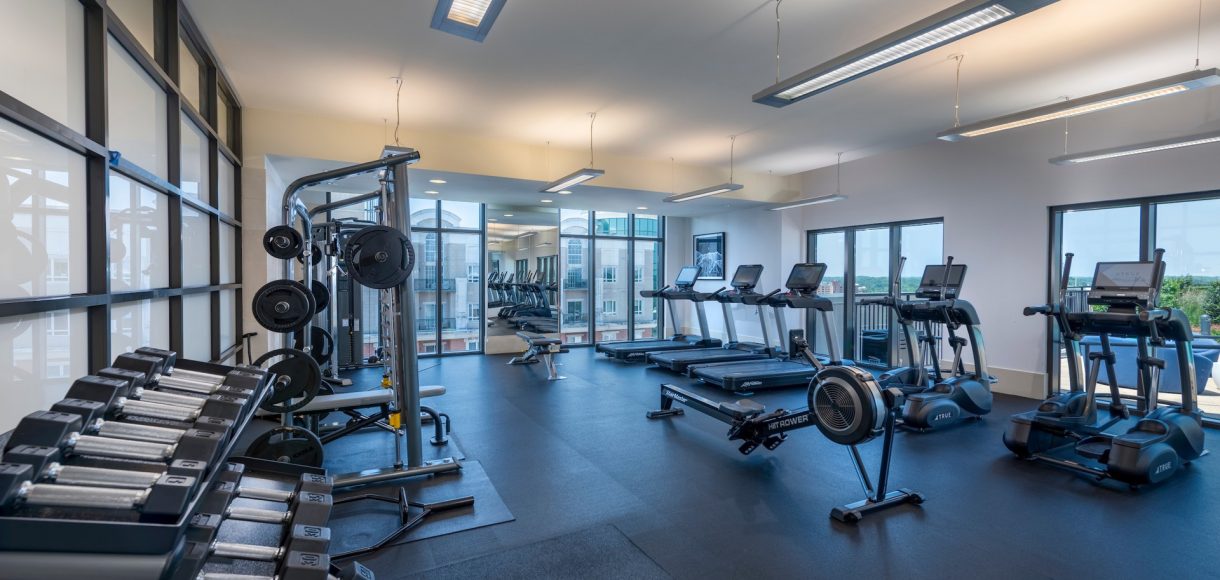 State-of-the-art fitness center