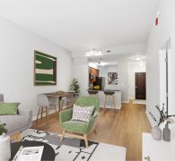 Renovated living room allure